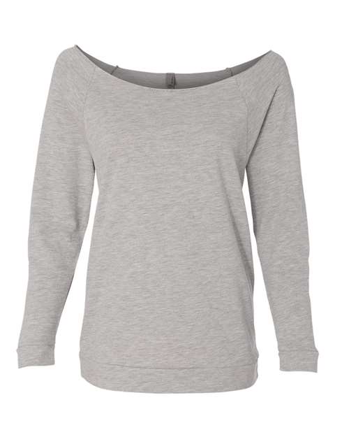 Women's Terry Raw Edge Three-Quarter Sleeve Raglan | USA Decoration