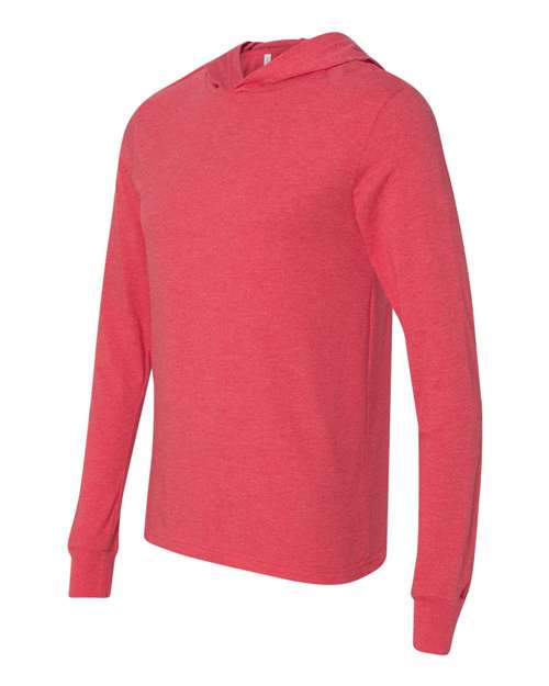 Jersey Hooded Long Sleeve Tee | USA Decoration