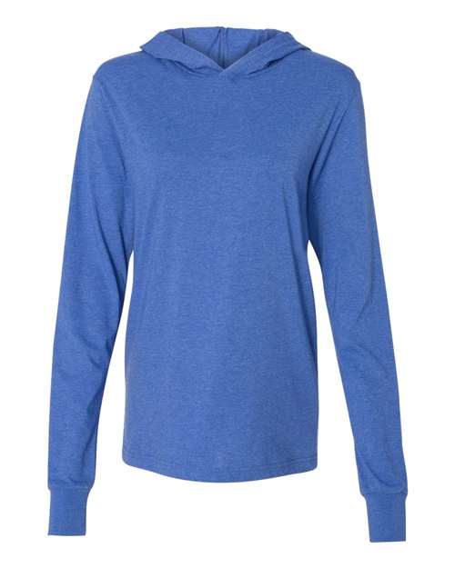Jersey Hooded Long Sleeve Tee | USA Decoration