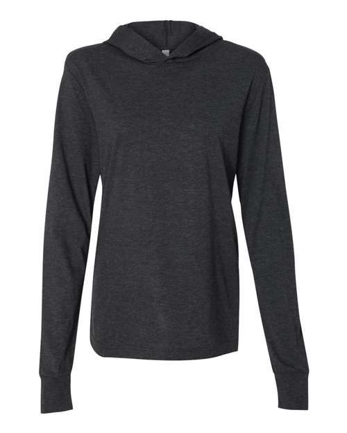 Jersey Hooded Long Sleeve Tee | USA Decoration