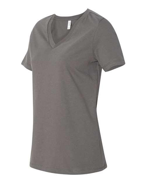 Women’s Relaxed Jersey V-Neck Tee | USA Decoration