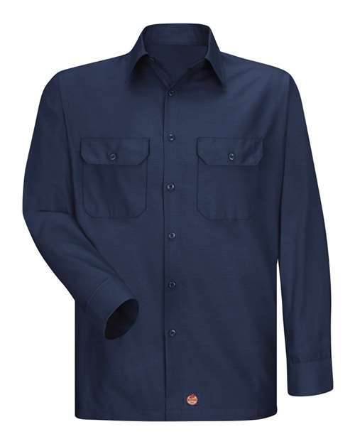 Ripstop Long Sleeve Shirt | USA Decoration