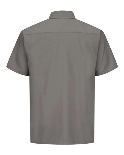 Ripstop Short Sleeve Work Shirt | Durable 65/35 Poly/Cotton | USA Decoration