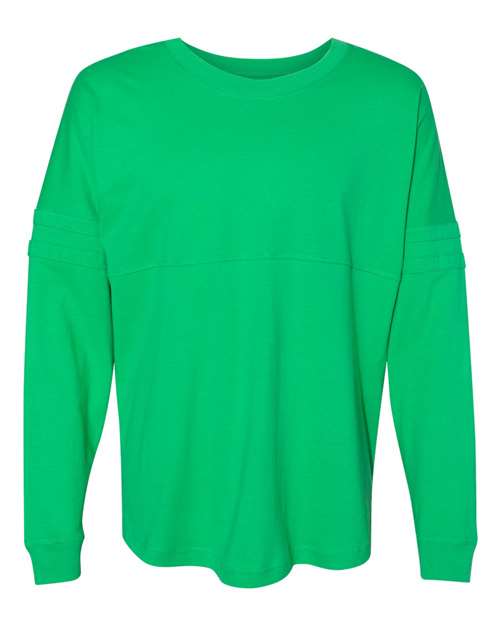 Women's Jersey Pom Pom Long Sleeve T-Shirt | USA Decoration