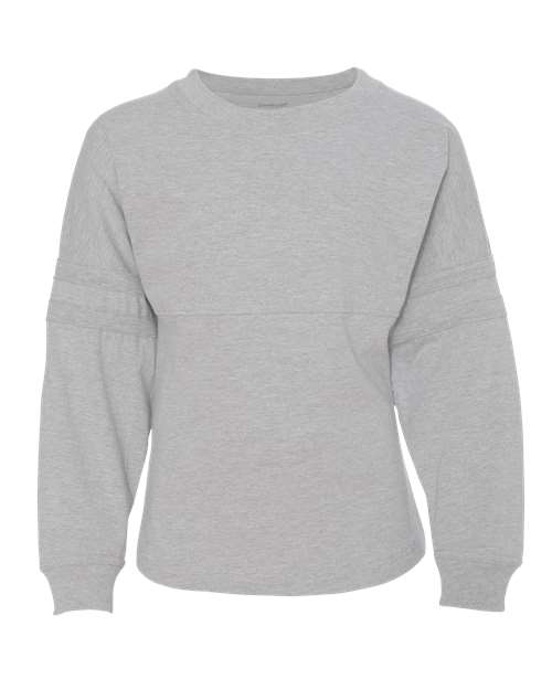 Women's Jersey Pom Pom Long Sleeve T-Shirt | USA Decoration
