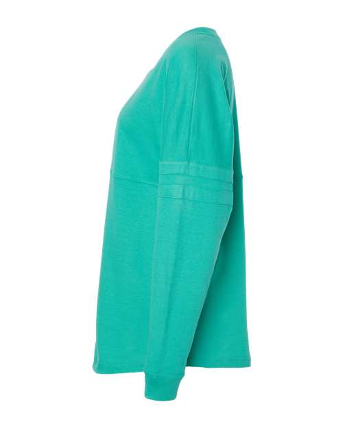 Women's Jersey Pom Pom Long Sleeve T-Shirt | USA Decoration