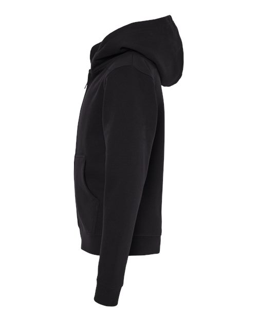 Youth Midweight Full-Zip Hooded Sweatshirt | USA Decoration