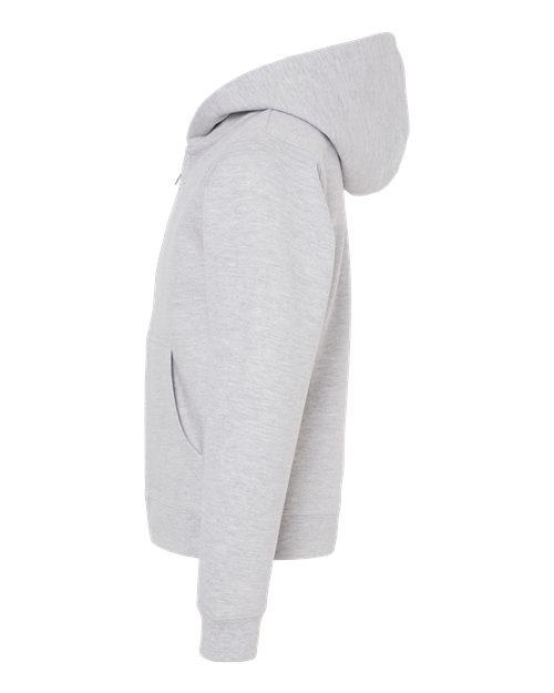 Youth Midweight Full-Zip Hooded Sweatshirt | USA Decoration