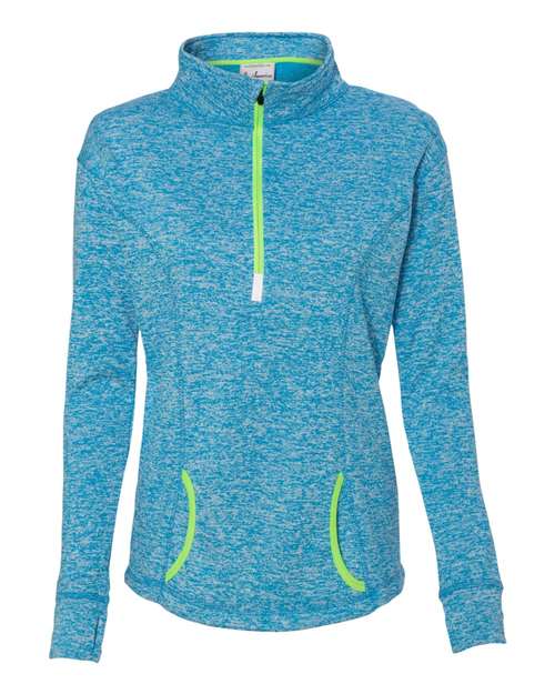 Women's Cosmic Fleece Quarter-Zip Pullover | USA Decoration