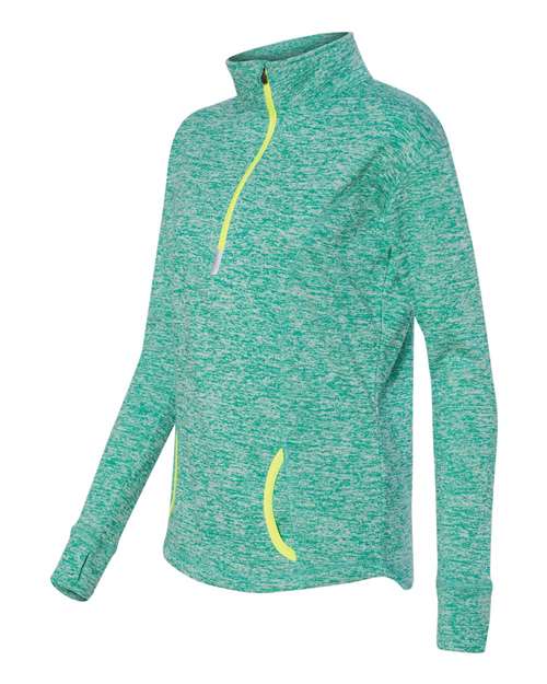 Women's Cosmic Fleece Quarter-Zip Pullover | USA Decoration