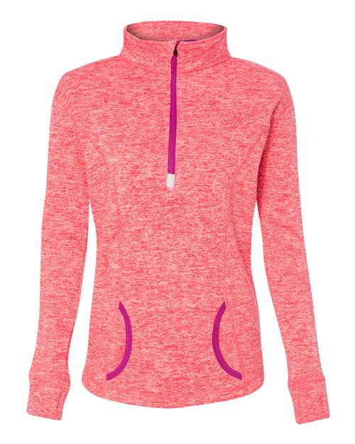 Women's Cosmic Fleece Quarter-Zip Pullover | USA Decoration