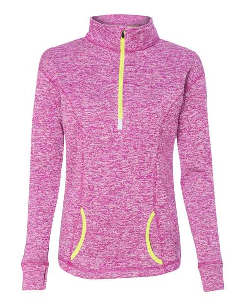 Women's Cosmic Fleece Quarter-Zip Pullover | USA Decoration