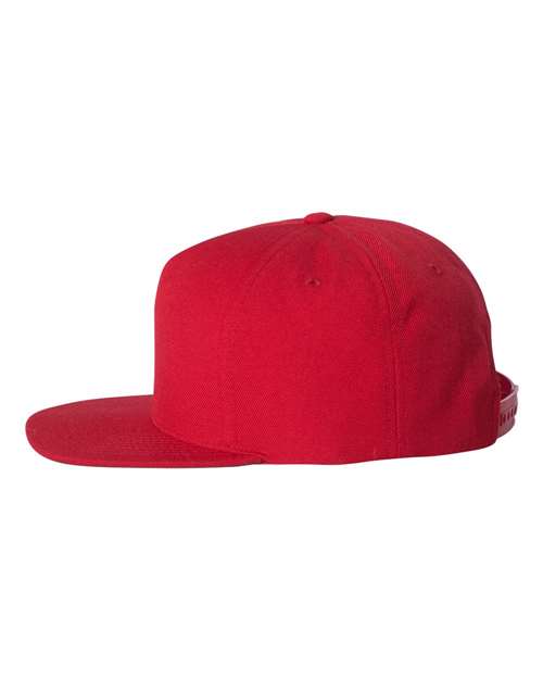 Premium Five-Panel Snapback Cap | USA Decoration
