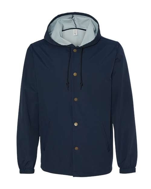 Water-Resistant Hooded Windbreaker | USA Decoration