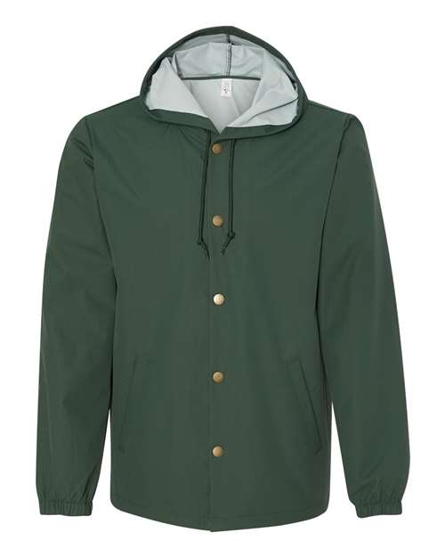 Water-Resistant Hooded Windbreaker | USA Decoration