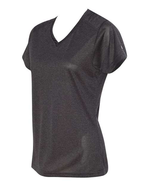 Women's Pro Heather V-Neck T-Shirt | USA Decoration