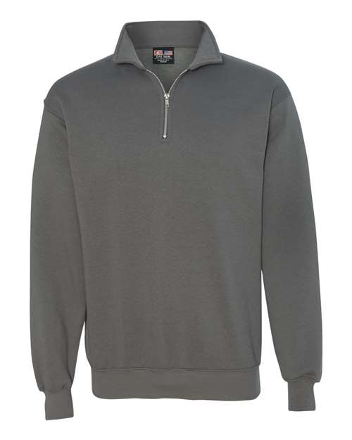 USA-Made Quarter-Zip Pullover Sweatshirt | USA Decoration