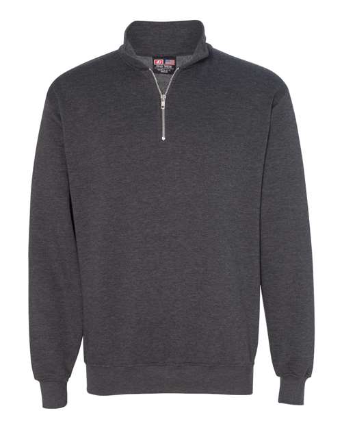USA-Made Quarter-Zip Pullover Sweatshirt | USA Decoration