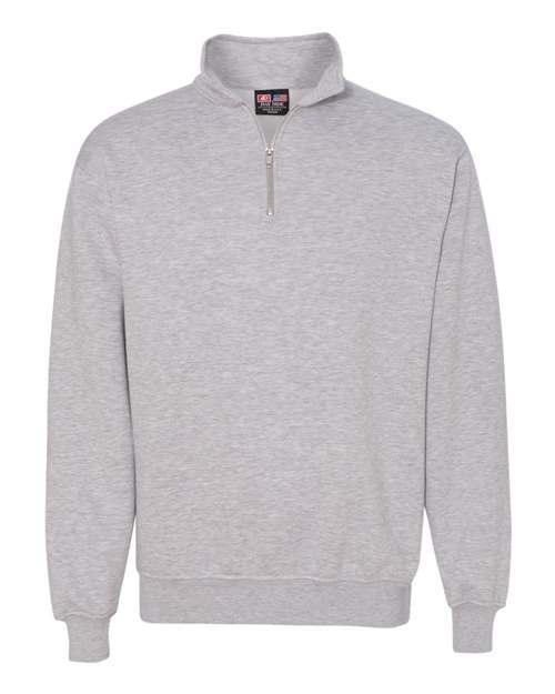 USA-Made Quarter-Zip Pullover Sweatshirt | USA Decoration