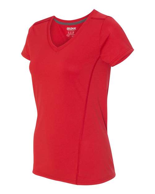 Performance® Tech Women's V-Neck T-Shirt | USA Decoration