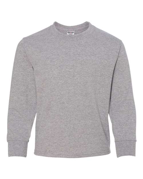 Dri-Power® Youth Long Sleeve 50/50 T-Shirt | USA Decoration