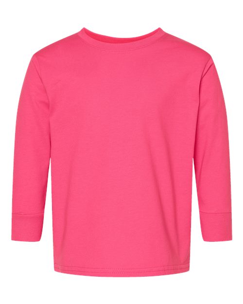Toddler Fine Jersey Long Sleeve Tee | USA Decoration