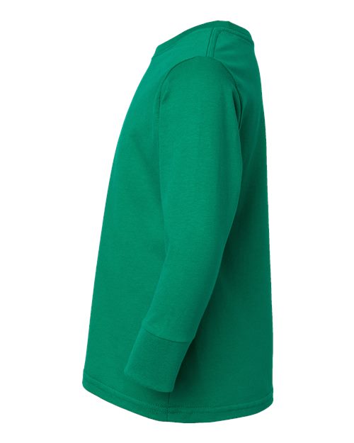 Toddler Fine Jersey Long Sleeve Tee | USA Decoration