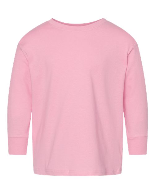 Toddler Fine Jersey Long Sleeve Tee | USA Decoration