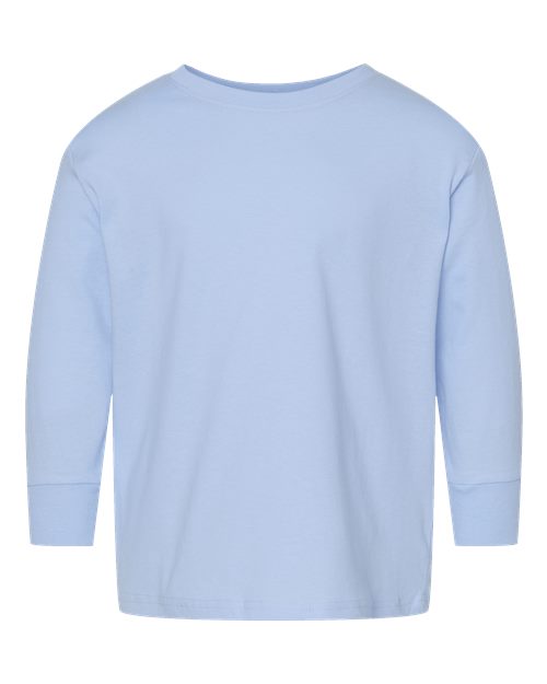 Toddler Fine Jersey Long Sleeve Tee | USA Decoration