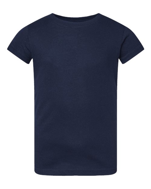 Toddler Girls Fine Jersey Tee | USA Decoration