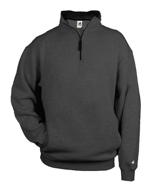 Quarter-Zip Fleece Pullover | USA Decoration
