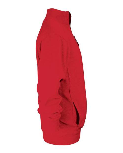 Quarter-Zip Fleece Pullover | USA Decoration