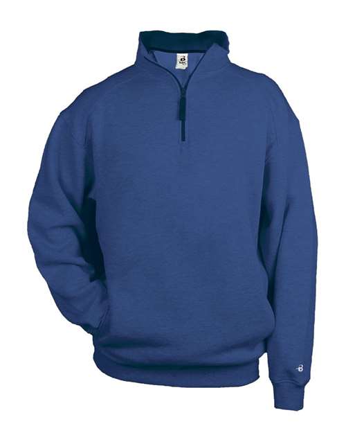 Quarter-Zip Fleece Pullover | USA Decoration
