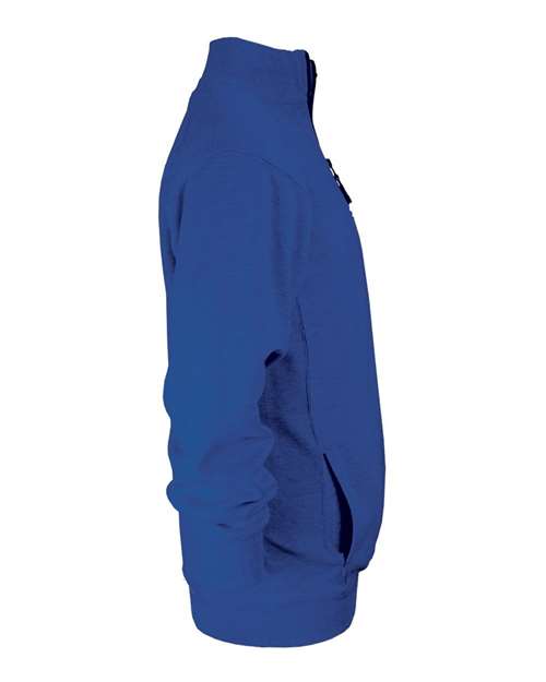 Quarter-Zip Fleece Pullover | USA Decoration