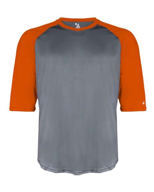 Youth B-Core 3/4 Sleeve Baseball T-Shirt | USA Decoration
