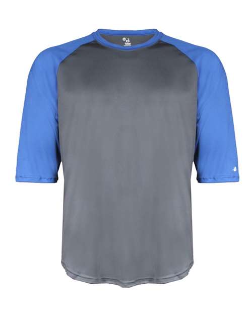 Youth B-Core 3/4 Sleeve Baseball T-Shirt | USA Decoration