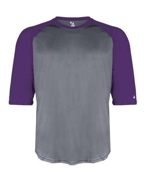 Youth B-Core 3/4 Sleeve Baseball T-Shirt | USA Decoration