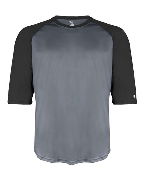 Youth B-Core 3/4 Sleeve Baseball T-Shirt | USA Decoration