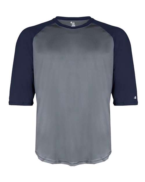 Youth B-Core 3/4 Sleeve Baseball T-Shirt | USA Decoration