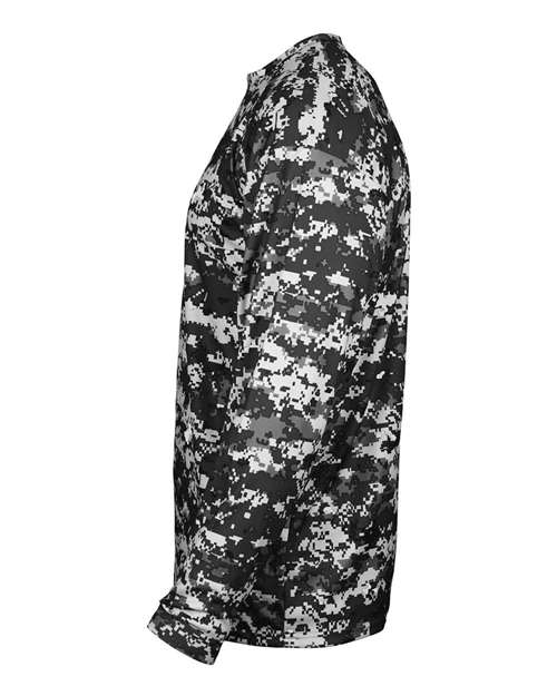 Youth Digital Camo Long Sleeve T-Shirt | USA Decoration