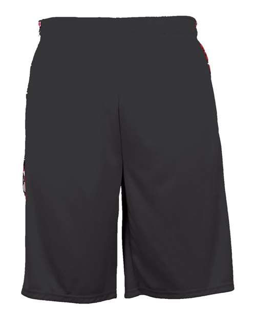 Youth Digital Camo Panel Shorts | USA Decoration