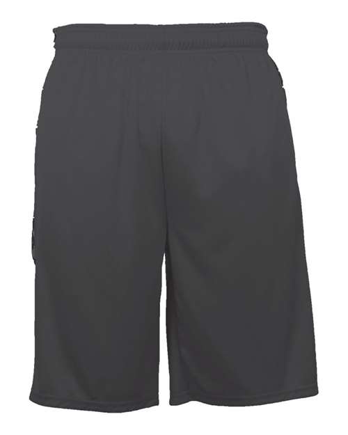 Youth Digital Camo Panel Shorts | USA Decoration