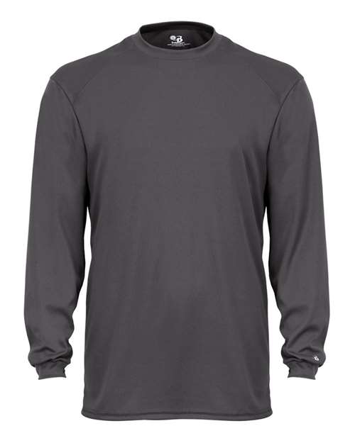B-Tech Cotton-Feel Long Sleeve T-Shirt | USA Decoration