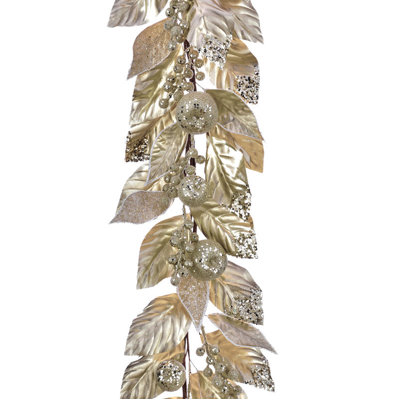 Fir Christmas Garland draped across a fireplace mantel