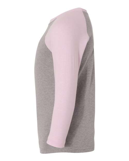 Youth CVC Three-Quarter Sleeve Raglan T-Shirt | USA Decoration