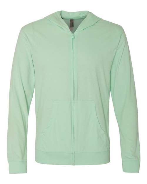 Sueded Long Sleeve Hooded Full Zip | USA Decoration