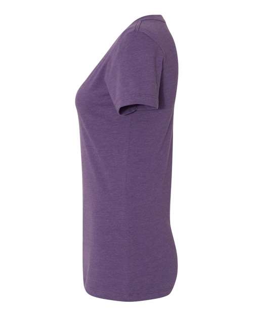 Women’s CVC Deep V-Neck T-Shirt | USA Decoration