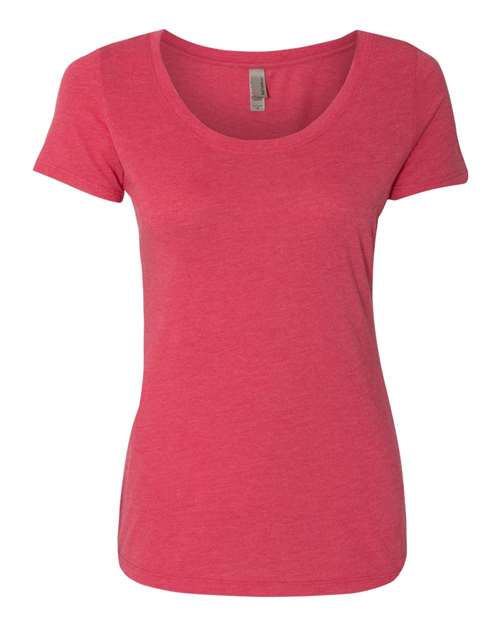 Women’s Triblend Scoop Neck T-Shirt | USA Decoration