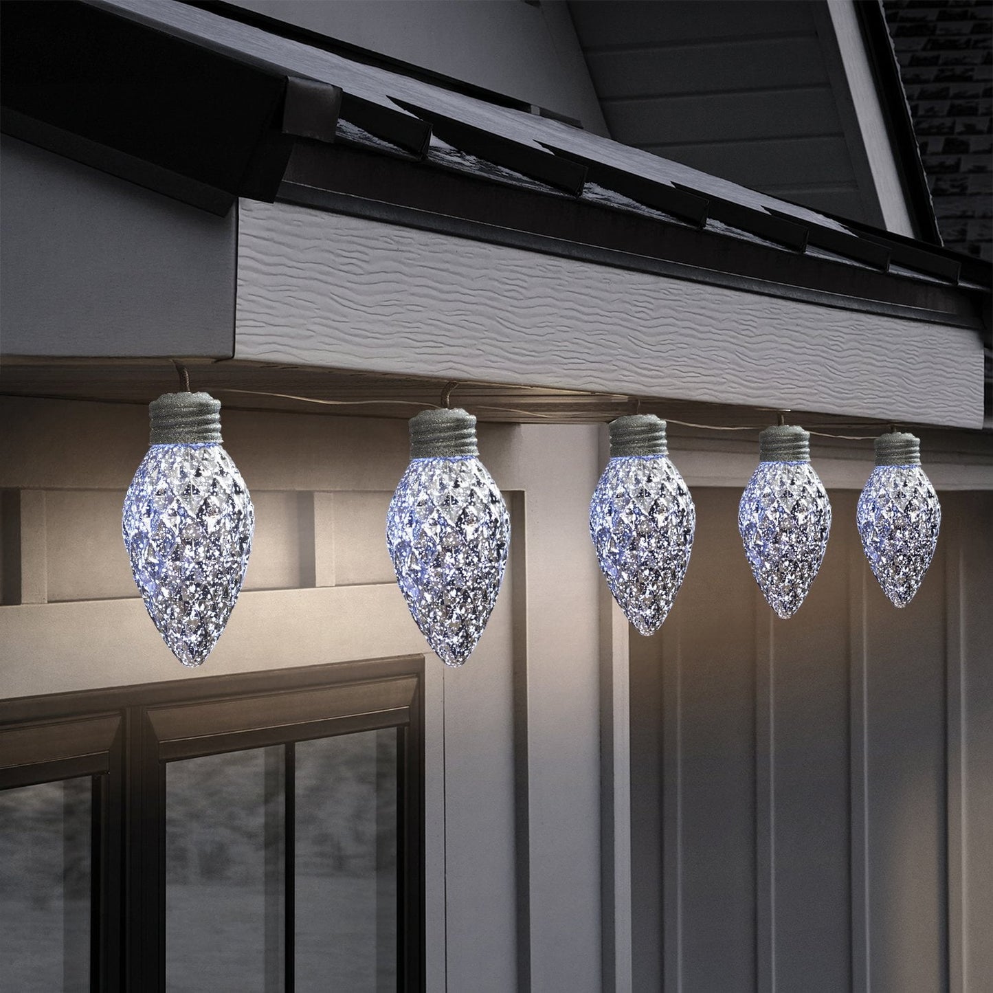 Member's Mark 5ct LED Jumbo C9 Lights | USA Decoration®