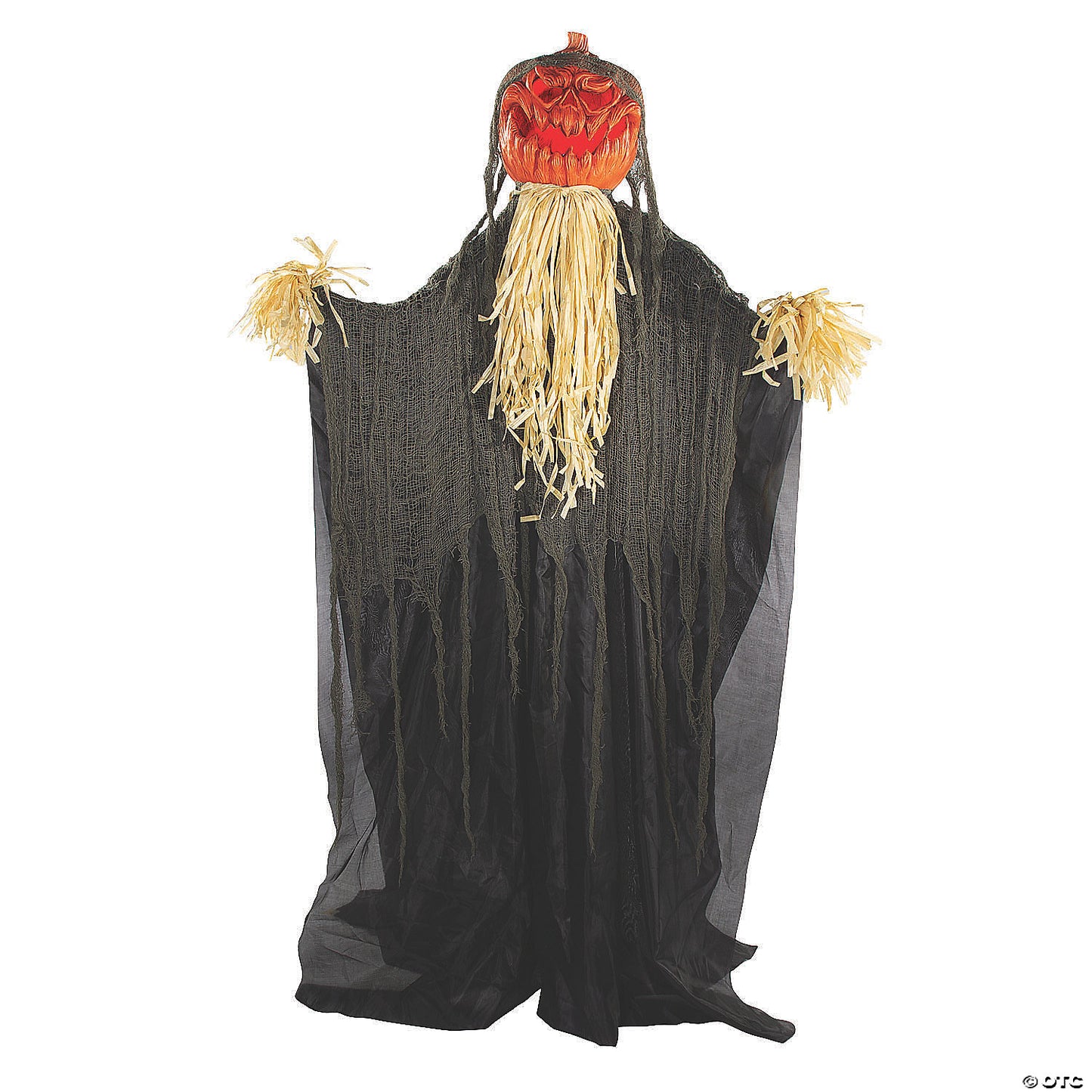 5' 6" Standing Shaking Pumpkin Reaper Halloween Decoration | USA Decoration®